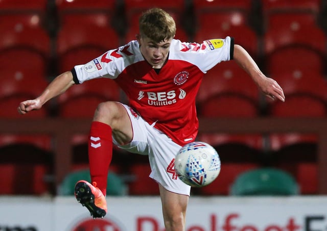 Fleetwood Town's Cian Hayes Picture: Fleetwood Town