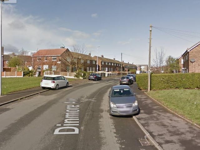 Dinmore Avenue, Grange Park. Google maps