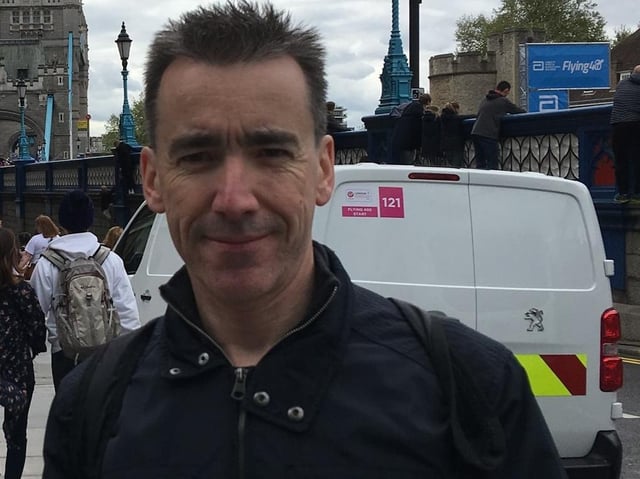 David is described as white, 5ft 10ins tall, with short dark hair and of slim build. Pic: GMP
