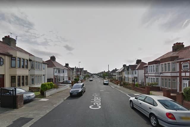 Fire crews responded to a chimney fire involving a log burner at a home in Calder Road, Blackpool on Tuesday (November 19). Pic: Google