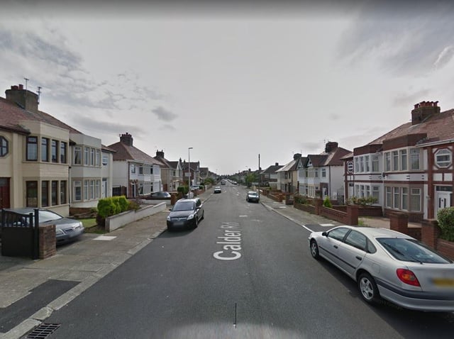 Fire crews responded to a chimney fire involving a log burner at a home in Calder Road, Blackpool on Tuesday (November 19). Pic: Google