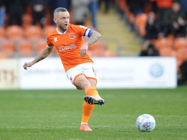 Jay Spearing is enjoying greater freedom in his midfield role at Blackpool