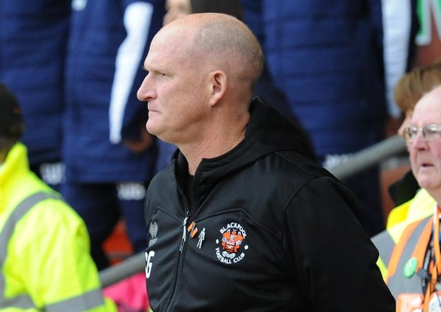 Blackpool manager Simon Grayson