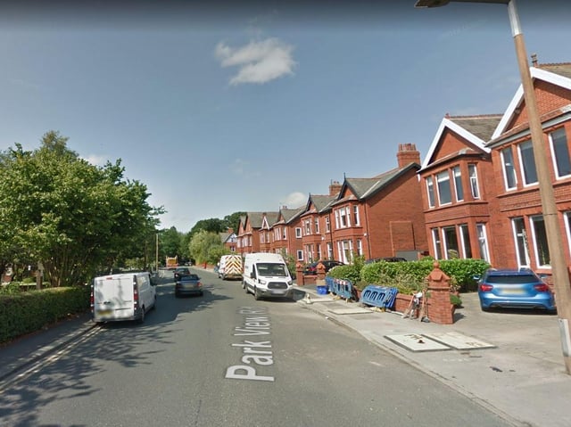 Closures are in place on Ballam Road at the junction with Park View Road and Mythop Road at the junction with Park View Road due to a fire. Pic: Google