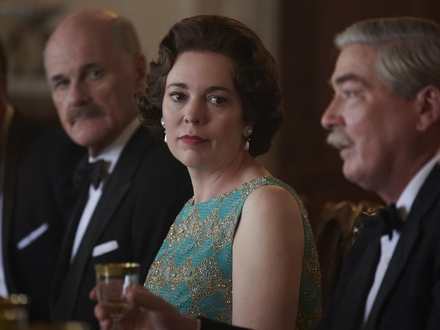 Olivia Colman plays the Queen in Netflixs The Crown. Picture courtesy Des Willie/Netflix