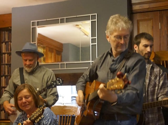 Mail Train who are entertaining at Lancashire Night in Fleetwood