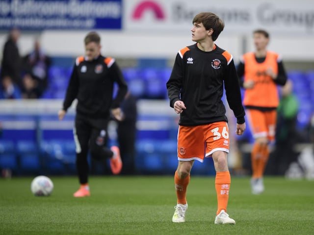 Tony Weston warmed up with the first-team squad at Ipswich