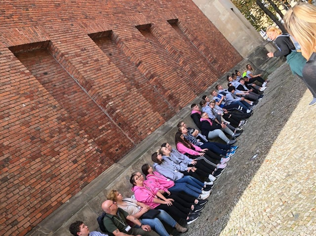 Pupils from Saint Aidan's High School who visited the German city of Berlin to discover it's emotive history