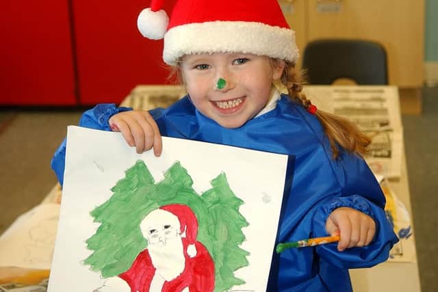Paint or draw a picture of Santa Claus to win a great prize