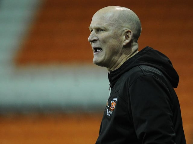 Grayson barks orders from the touchline