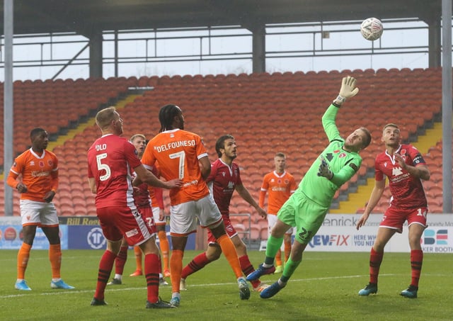 Blackpool booked their place in the FA Cup second round with victory against Morecambe three weeks ago