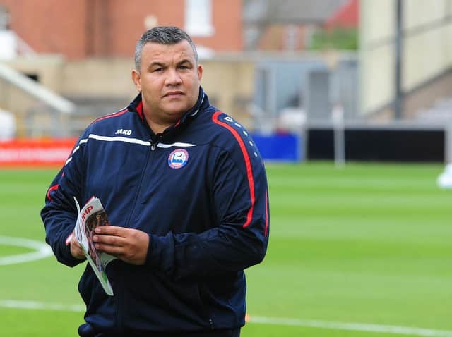 Maidstone head coach Hakan Hayrettin