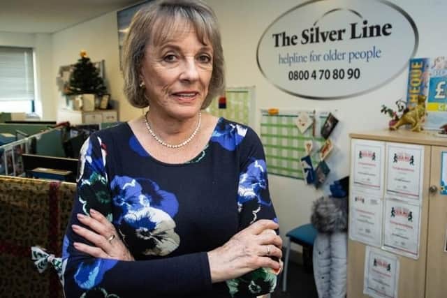 Esther Rantzen at The Silver Line charity in Blackpool