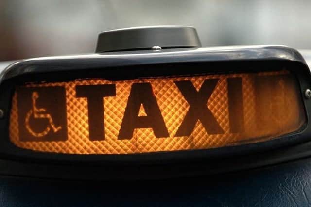 Taxi users have been issued a warning