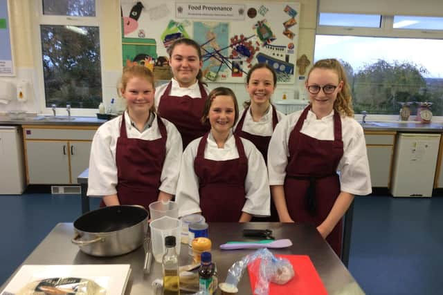 Saint Aidan's High School Young Chef Competition