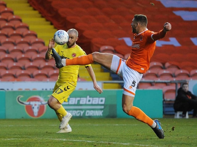 Ryan Edwards didn't give the dangerous Paddy Madden a sniff