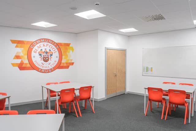 Simon Sadler officially opens the Community Trust's new 400,000 Education and Communtiy Centre