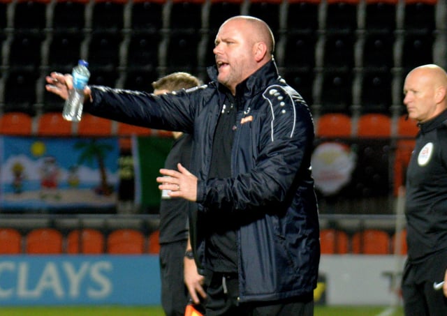 AFC Fylde manager Jim Bentley