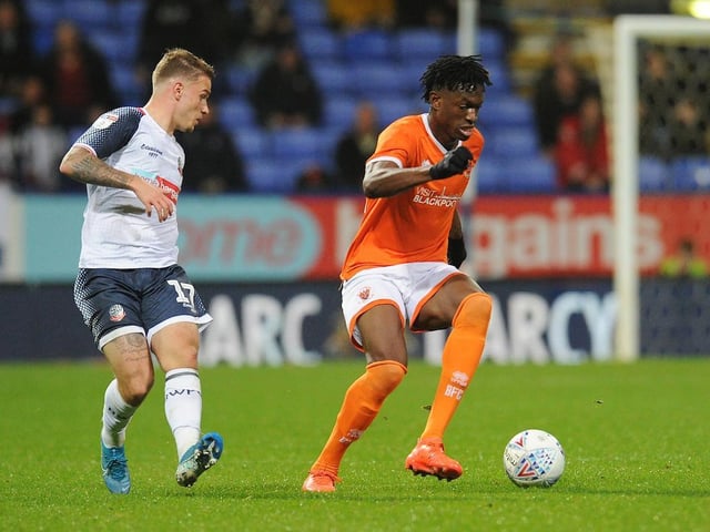 Blackpool and Bolton played out a bore draw in the corresponding fixture earlier in the season