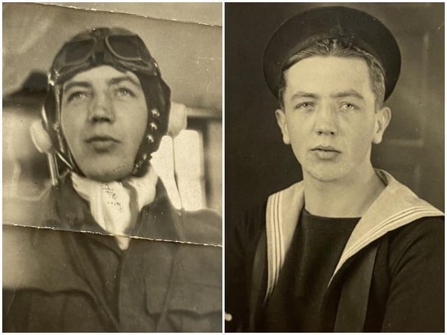 Sydney Ronald Jones, pilot in the RAF and sailor in the Navy.