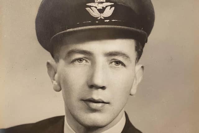 Ron Jones in his RAF uniform