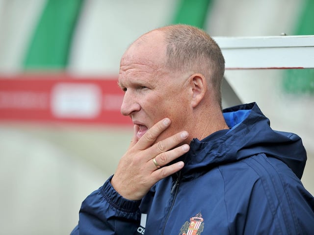 Simon Grayson was sacked by Sunderland in October 2017