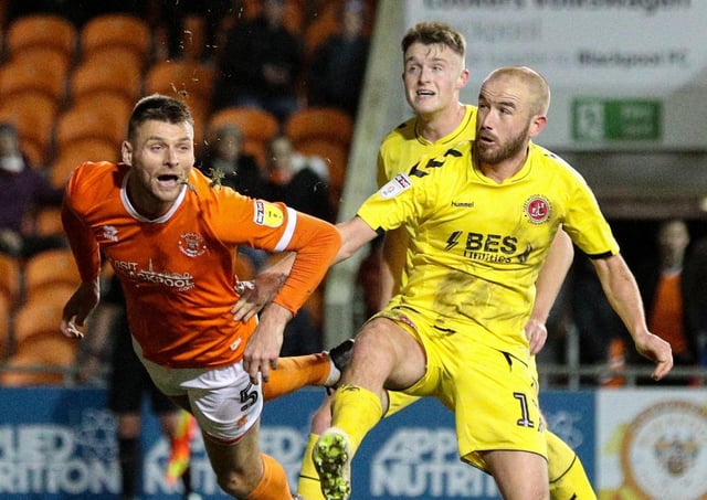 Blackpool got the better of Fleetwood Town when the two sides met at Bloomfield Road last weekend