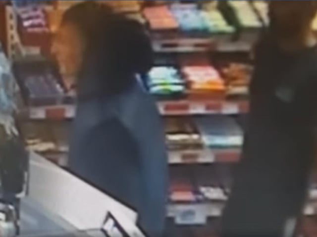 Do you recognise the man on the left? Credit: Blackpool Police
