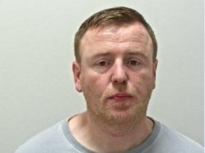 Darren Wilson, 40, from Blackpool, has been sentenced to 5 months in prison and handed an 18 month driving ban for multiple offences, including perverting the course of justice and dangerous driving. Pic: Lancashire Police