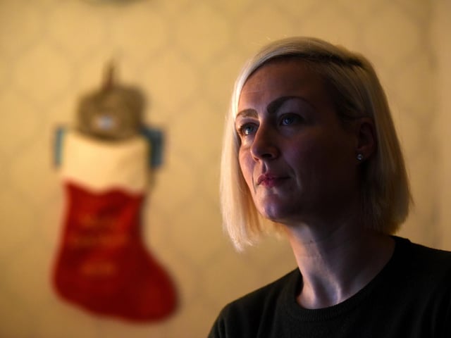 Christine Merry says she struggles in areas with a lot of noise