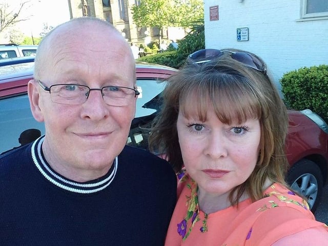 Maria Haworth and her husband John