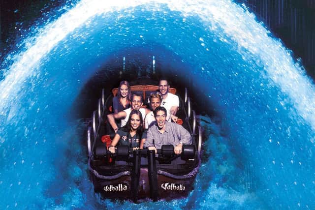 Valhalla wasnamed the Best Water Ride in the World for the fifth year running this year. (Credit: Blackpool Pleasure Beach)