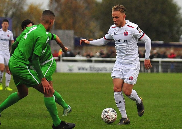 AFC Fylde's Matty Kosylo Picture: Steve McLellan