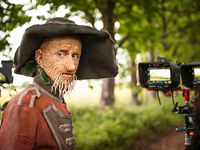 Mackenzie Crook who has described the process of donning prosthetics for his role as Worzel Gummidge