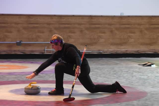 Curling at The Flower Bowl (Image: Neil Cross/JPIMedia)