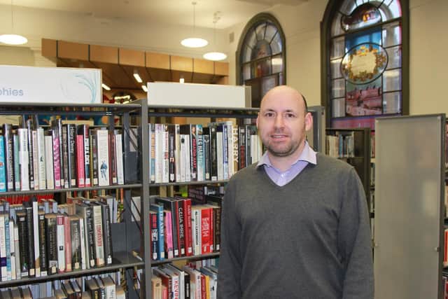 Mark McCree, head of libraries at Blackpool Council