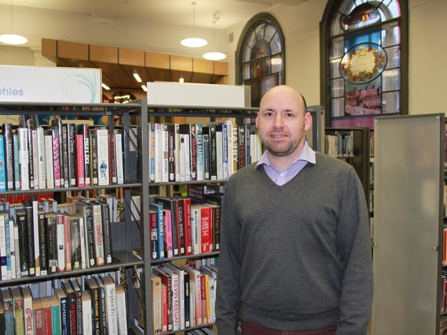Mark McCree, head of libraries at Blackpool Council