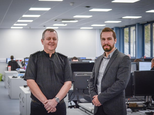 Tony Carter and Adam Koral lead a team looking for digital clues
