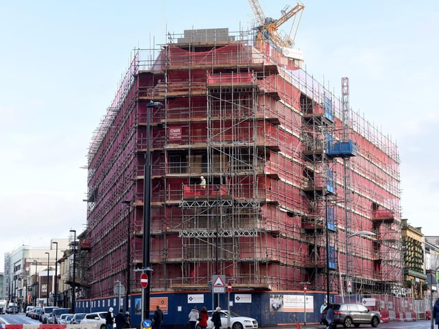 Recruitment will begin in February for staff to work at the 150-bedroom Premier Inn in Talbot Square, which will open on April 27. Facilities will include a ground floor Cookhouse restaurant which will be open to the public.