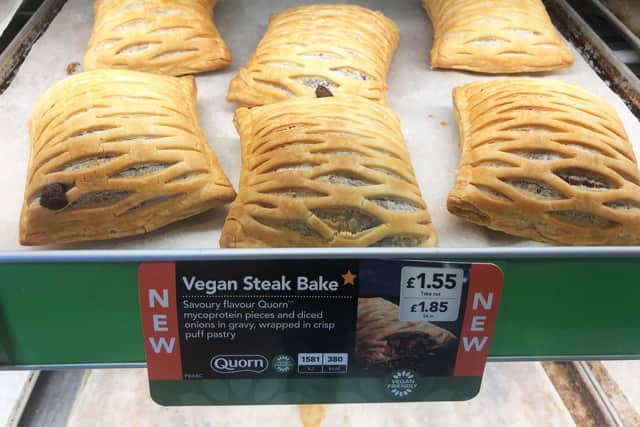 Greggs' new vegan steak bake