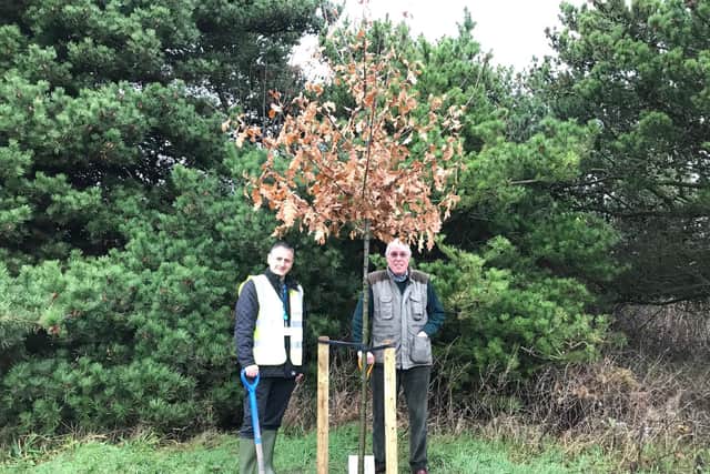 A tree planting scheme in Wyre will help tackle climate change