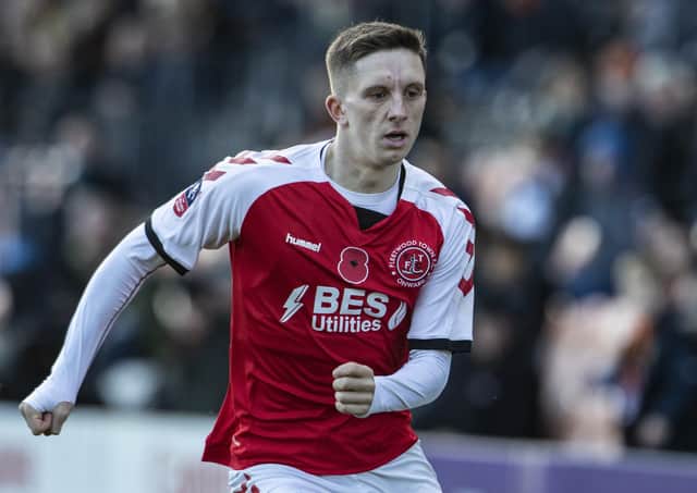 Ash Hunter has left Fleetwood Town on loan