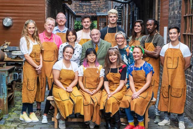 This year's Great Pottery Throw Down contestants (Picture: Channel 4)