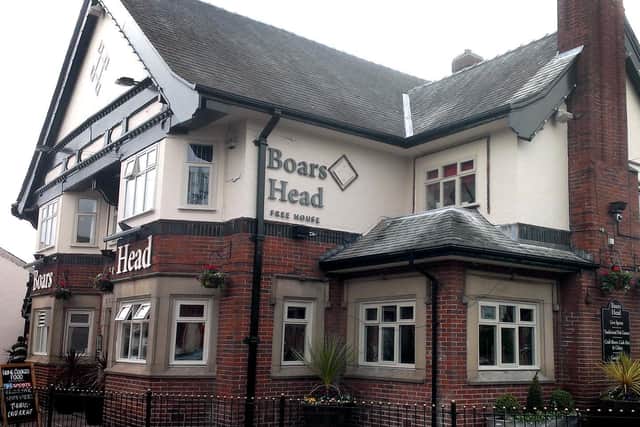 The brawl took place at the Boars Head in Marton