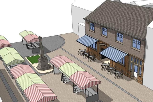 Plans submitted by Stanton Andrews Architects for 'Bobby's Yard'