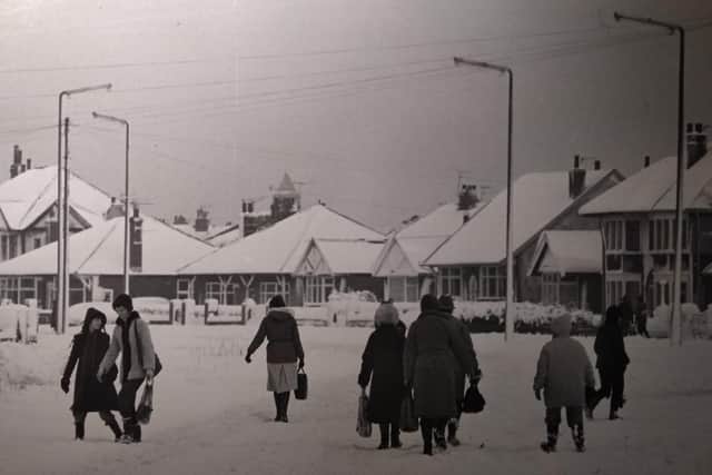 Snow caused major problems in Blackpool in January 1982