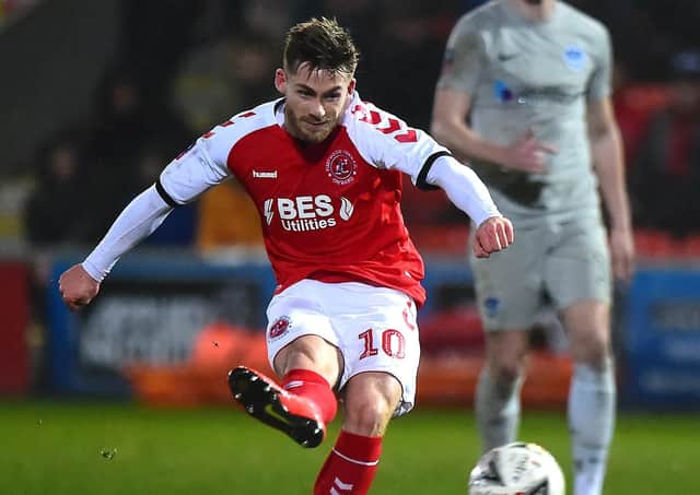 Fleetwood Town's Conor McAleny