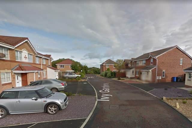 The burglary happened in Ivy Gardens, Thornton at around 4am on Friday, January 10. Pic: Google
