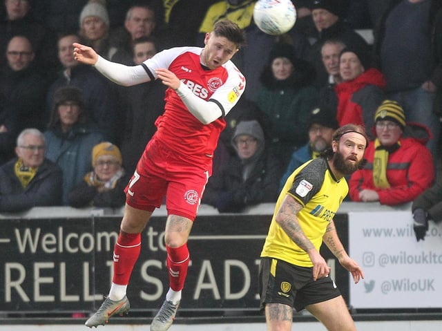 Wes Burns wants Fleetwood to put their disappointment at Burton Albion behind them