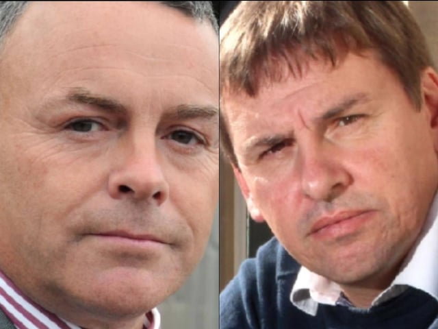 County councillors Matthew Tomlinson and Andrew Gardiner